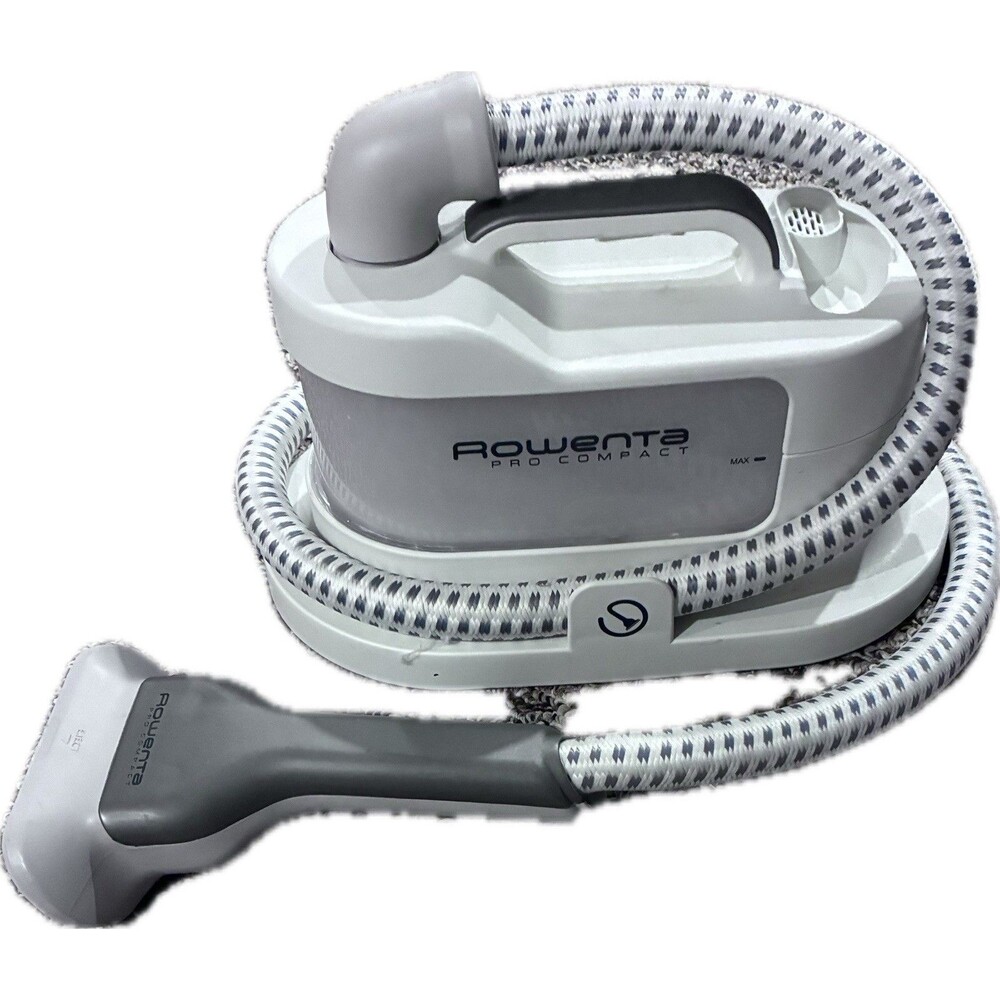 Rowenta Pro Compact IS1430 Garment Steamer with Accessories Works Great